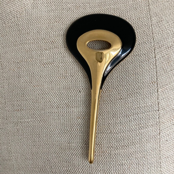 1980s Large Monet Brooch - Picture 5 of 6